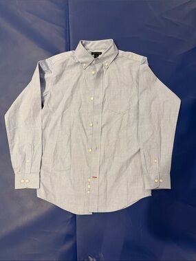 Boys size 12 Light Blue Button-Down Oxford